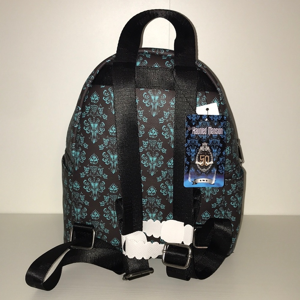 Disney Haunted Mansion Loungefly Mini Backpack - Picture 6 of 7